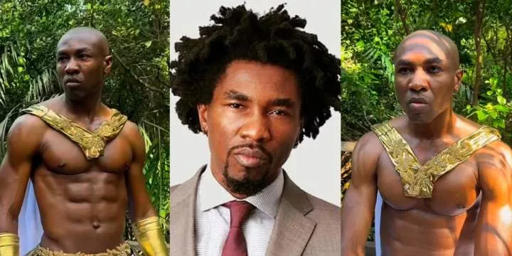 "I'm African, a warrior, a fighter" - Boma goes bald for a new movie role
