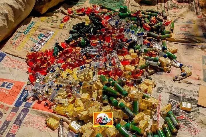 Hisbah destroys 850 bottles of alcohol in Katsina