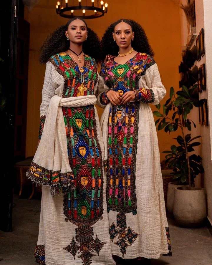 Modern Ethiopian Traditional Dress