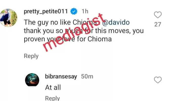 Lady names Chioma Adeleke as she explains reason Davido reportedly sacked lawyer