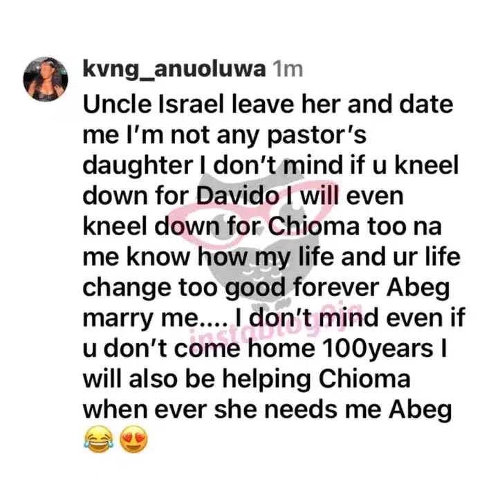 'Leave your wife and date me' - Nigerian lady begs Israel DMW