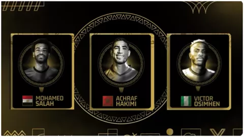 CAF's Player of the Year final 3 nominees