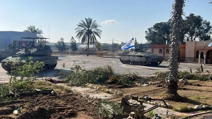 IDF take out 20 Hamas gunmen after tanks roll into Rafah & take control of crossing as ceasefire deal hangs by a thread