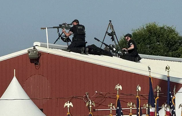 Butler Township snipers provided support to the Secret Service snipers who were monitoring the event