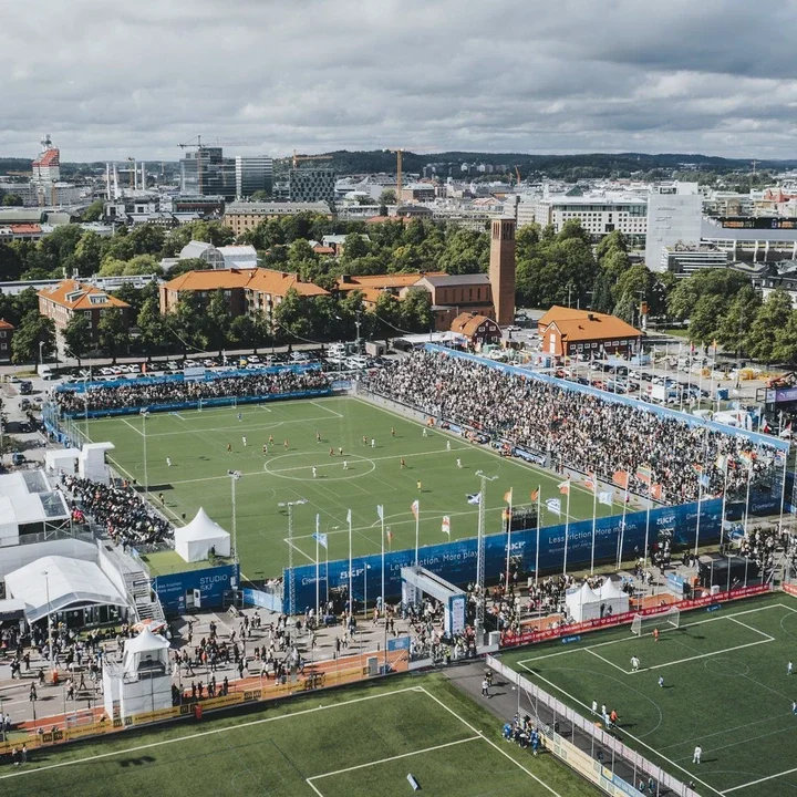 TikiTaka Nigeria battle IFK Goteborg for Gothia Cup q/final