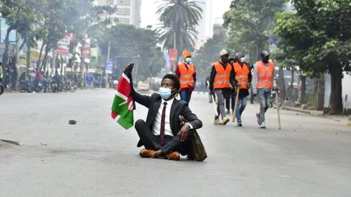 Youths take to the streets as Kenya's anti-government protests continue