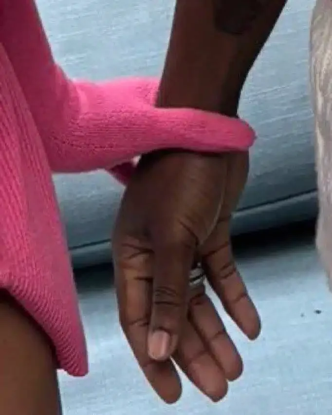 'See as them hold him hand like tiff' - Reactions as Photo of Ayra Starr and Jaywon surface online