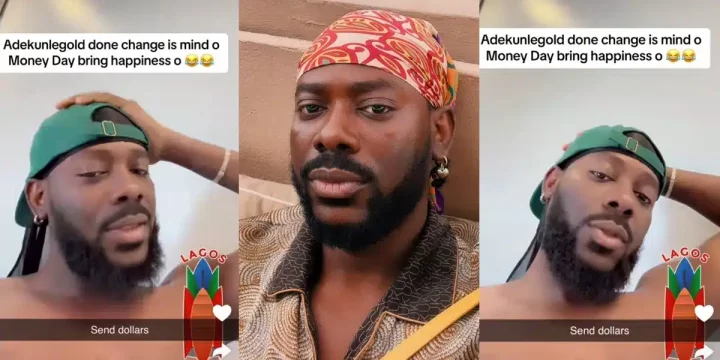 "I'm tired, I'm sad" - Adekunle Gold shares cryptic video, begs fans for money online