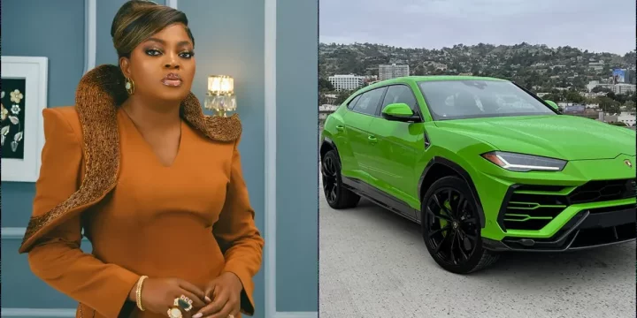 Funke Akindele reacts to fan asking when she plans buy a Lamborghini