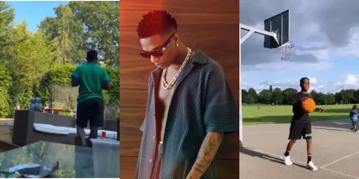 Video of Wizkid's London mansion goes viral