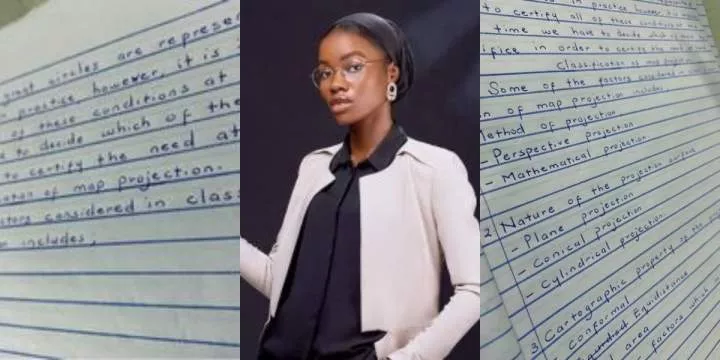 Lady reveals how her perfect handwriting got her a job