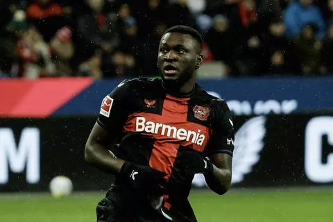 Bayer Leverkusen star Boniface -- Imago