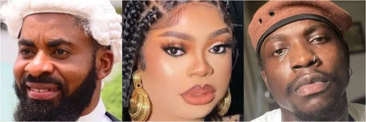 VDM's lawyer says client in possession of many Bobrisky's prison scandal