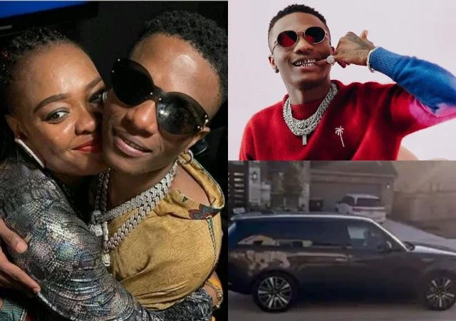 Wizkid Surprises His Sister with Brand New Range Rover for Christmas