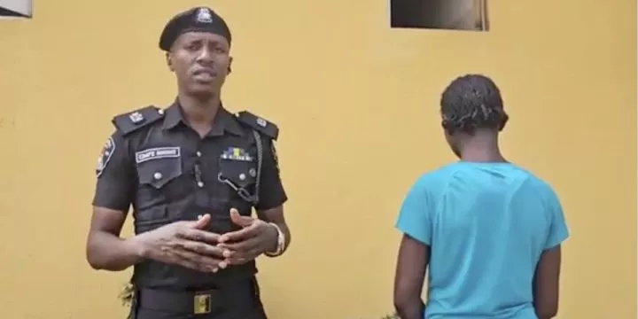 Lady arrested for throwing 10-month-old baby into river over societal mockery