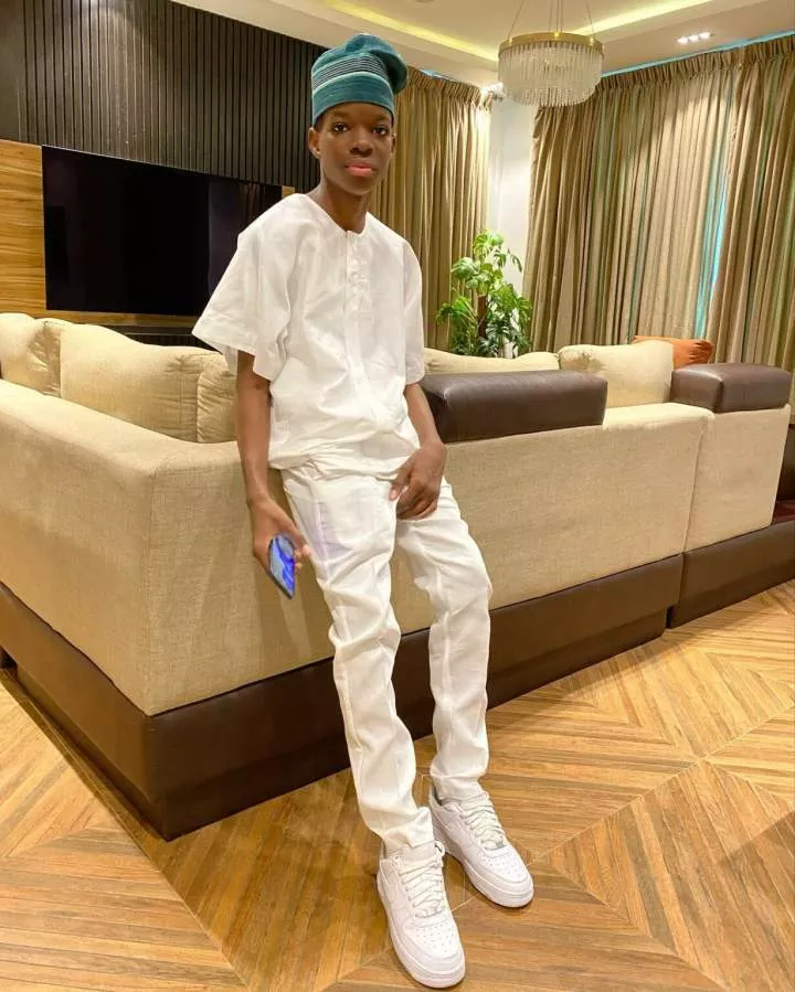 Wizkid's son, Boluwatife gets nominated for Nickelodeon Kids' Choice Awards