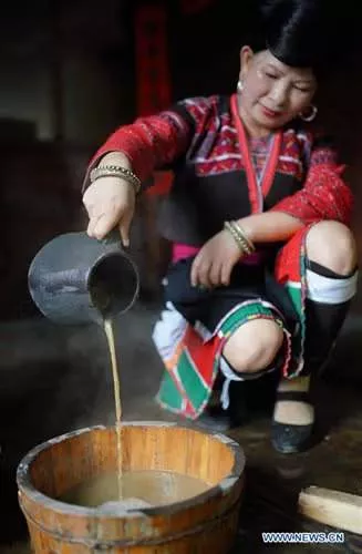 The Chinese village with the world's longest-haired women