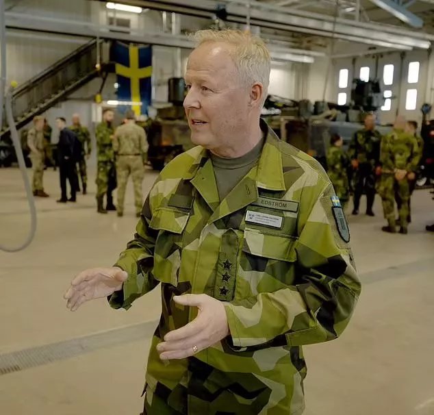 Sweden's Chief of Defence Staff and Vice Supreme Commander Carl-Johan Edström told MailOnline about his vision for Gotland as a future hub for NATO joint operations