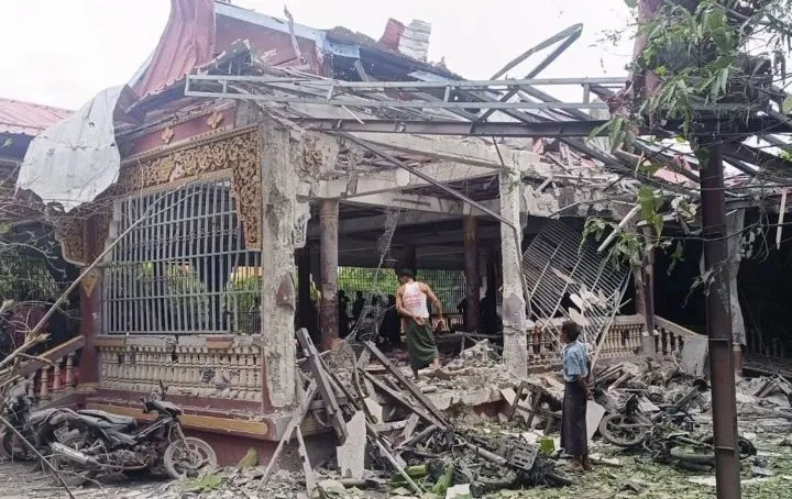 Attack on monastery in Myanmar kills at least 23