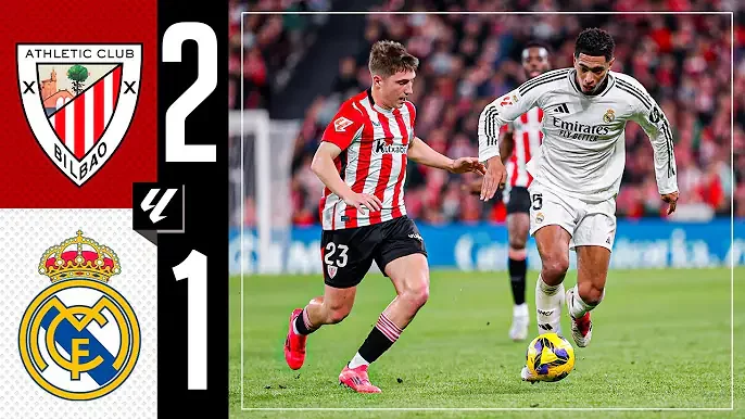 Athletic Club 2 - 1 Real Madrid (Dec-04-2024) LaLiga Highlights