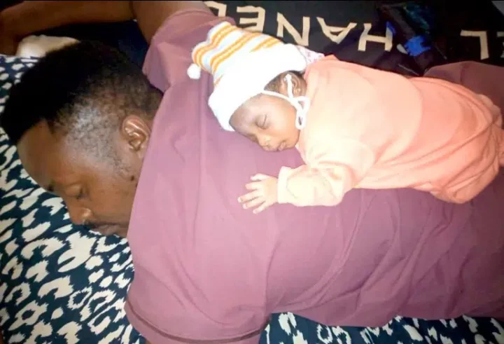 'I don't think I need to do DNA again' - Nigerian man shares what he observes his son doing one day