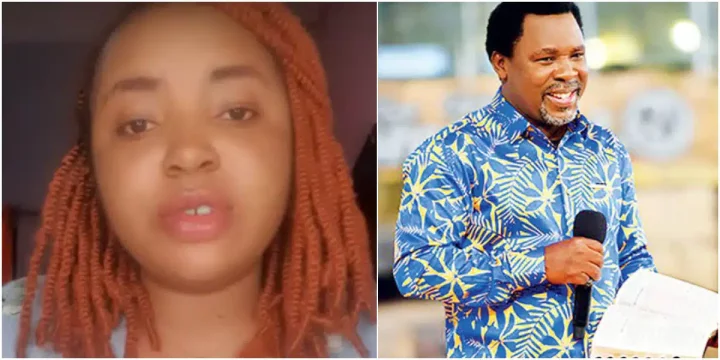 Lady who travelled from Cameroon to worship at TB Joshua's church opens up on her experience with the late pastor