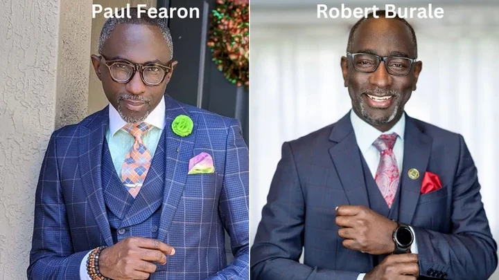 Robert Burale and Paul Fearon