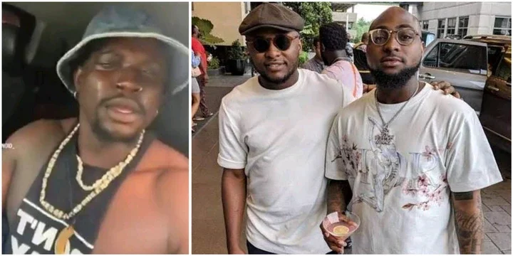 Verydarkman to Davido: "I've reported Ubi Franklin's scams to you before, and he's still at it"