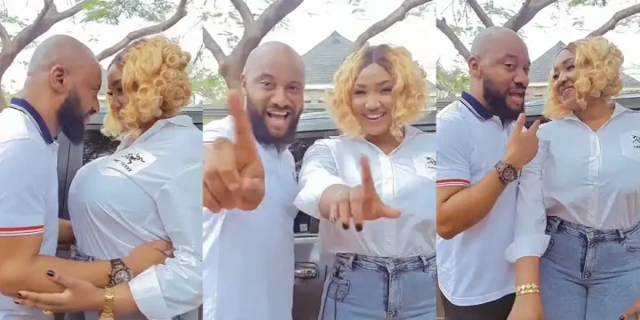 Yul Edochie and wife, Judy Austin drops loved-up video while singing for their critics