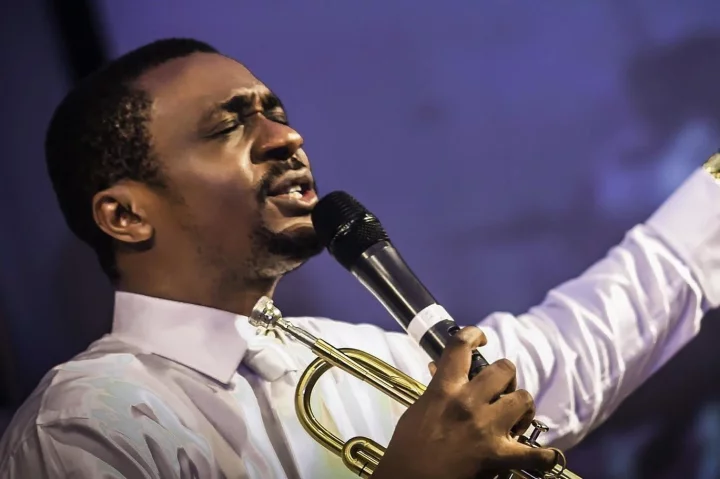 'Jesus take the White House' - Nathaniel Bassey ministers at Trump's prayer breakfast (Video)