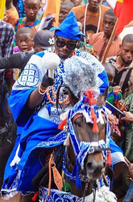 Horse rider laments after his 18-karat bracelet got stolen at the Ojude Oba festival