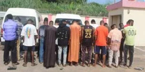 EFCC arrests 41 suspected internet fraudsters in Akure