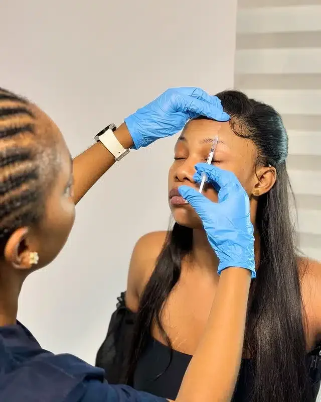 Tacha shares sneak peak as she gets Botox and fillers on her face
