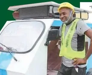 See the Nigerian man who built solar-powered tricycle (Keke) in 21 days, now Americans want him