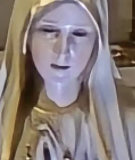 Miracle in US church as Virgin Mary statue is filmed 'blinking' (video)