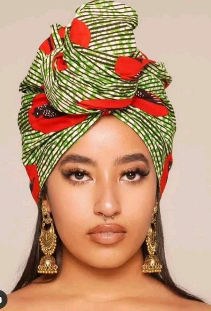 Beautiful Ways to Tie Your Ankara Head Wrap.