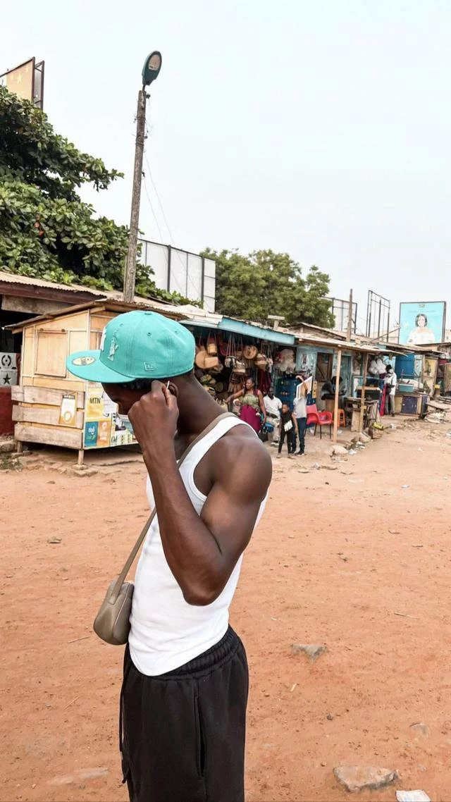 Kobbie Mainoo on his last visit to Ghana