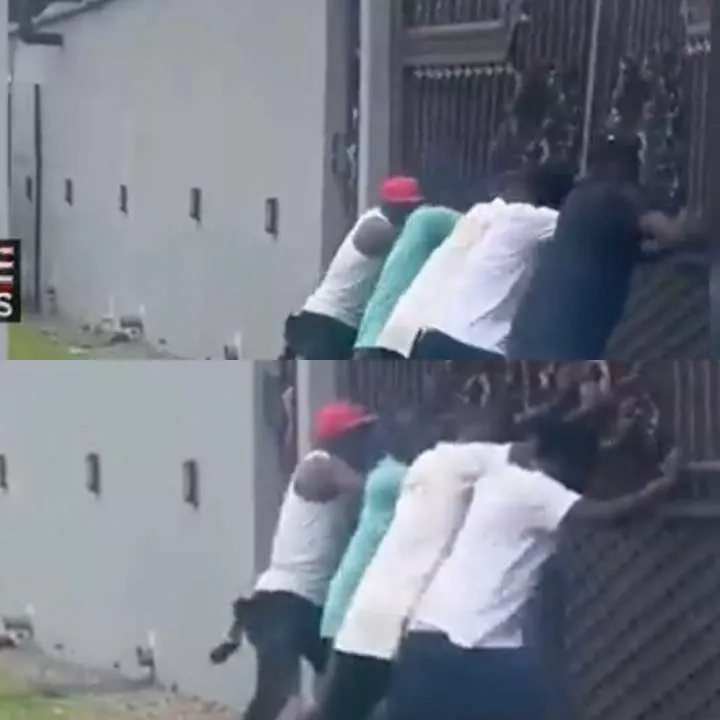 Many youths arrested as police repel attack on Rivers Speaker's residence (video)