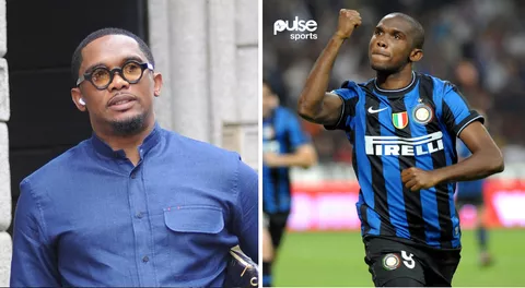 Fans slam 'African uncle' Samuel Eto'o for making up stories about Inter hat-trick