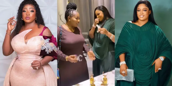 "Why I fell more in love with Queen Naomi" - Anita Joseph overjoyed as she meets Ooni of Ife's ex-wife