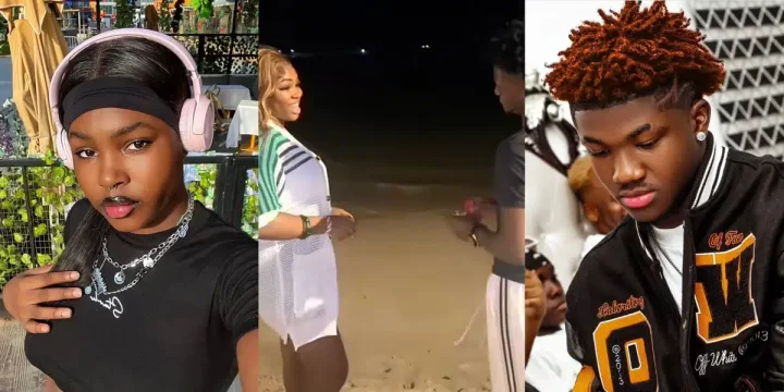 Tiktoker Khloesgram sparks engagement rumors after video with her boyfriend, Richiemoore surfaces