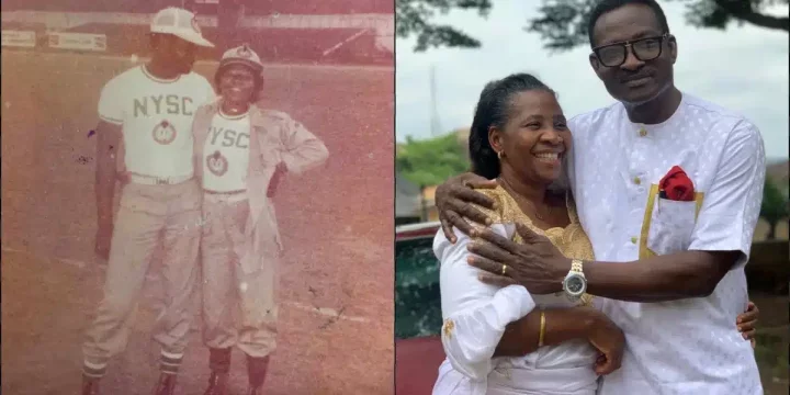 Couple who have been together for 41 years goes viral on 39th anniversary