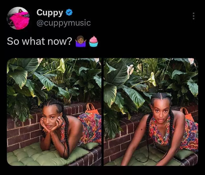 DJ Cuppy sparks funny reactions after asking what's next following her baptism