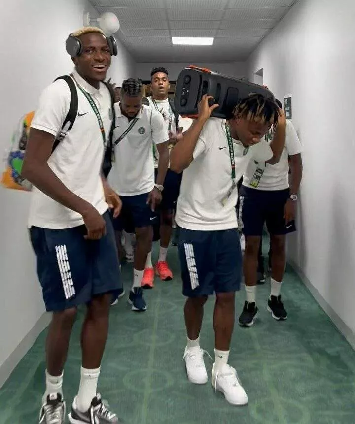 Some Beautiful Moments from Nigeria's Super Eagles at AFCON