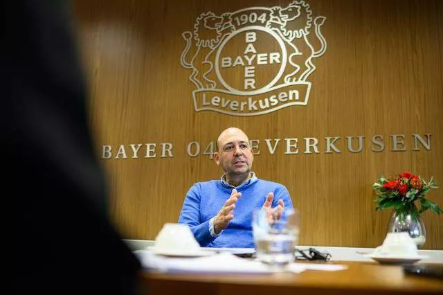 Bayer Leverkusen's Fernando Carro.