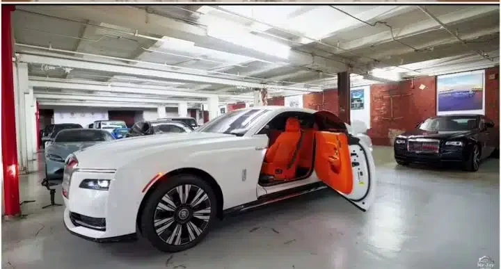 Check out price, interior, exterior features of Davido's 2024 Rolls-Royce Spectre