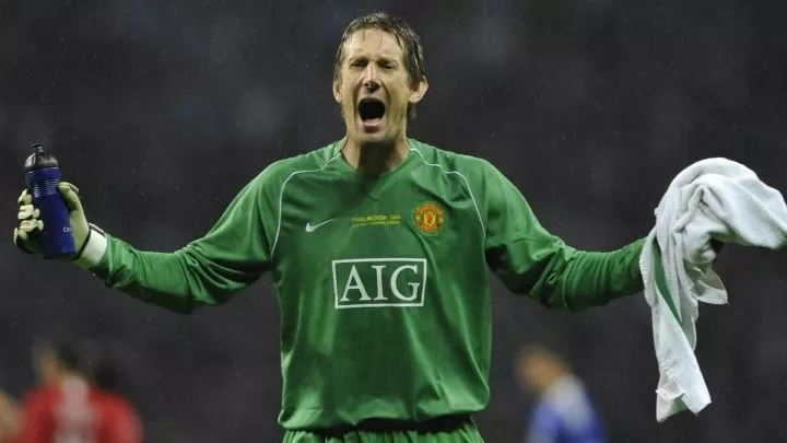 Edwin van der Sar Man Utd 2008