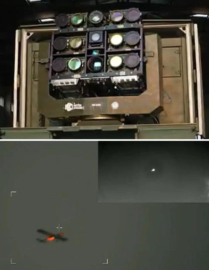 DRDO Laser System shooting down drone