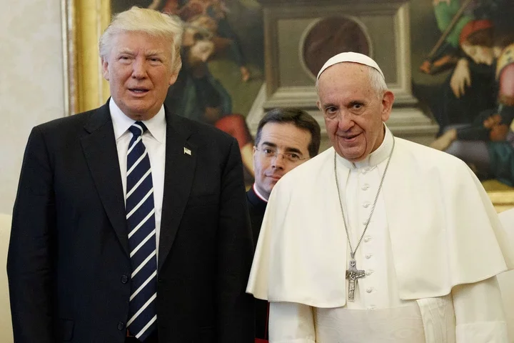 During the 2016 election, when asked about Trump's plans to build a wall between the U.S. and Mexico, Pope Francis said Trump was 'not Christian' in his opinion