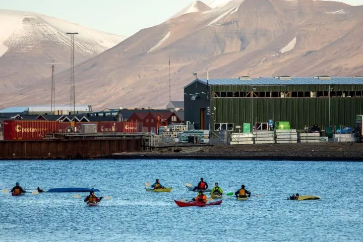 Tourism is increasing on Svalbard, even during winter.